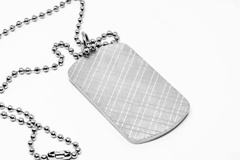She Her Pronouns Label Dog Tag Military Gender Necklace Stainless Pendant Accessories Gifts LGBT Gay Pride Gifts