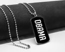 Barack Obama Dog Tag necklace