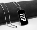 Top Dog Tag Necklace