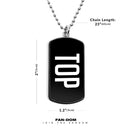 Top Dog Tag Necklace