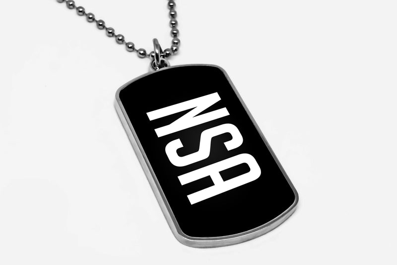 NSA Dog Tag Pendant No Strings Attached Pride Necklace Funny gay pride gifts dogtag lgbt message pendant gay accessories