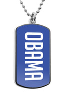 Barack Obama Dog Tag necklace