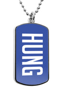 Hung Dog Tag Necklace