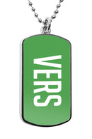 Versa Dog Tag pendant necklace
