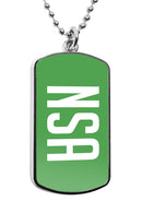 NSA Dog Tag Necklace