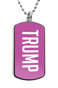 Donald Trump Dog Tag Necklace