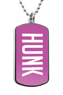 Hunk Dog Tag Necklace