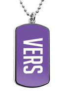 Versa Dog Tag pendant necklace