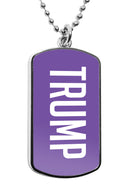 Donald Trump Dog Tag Necklace