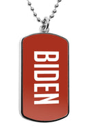 Joe Biden Dog Tag Necklace