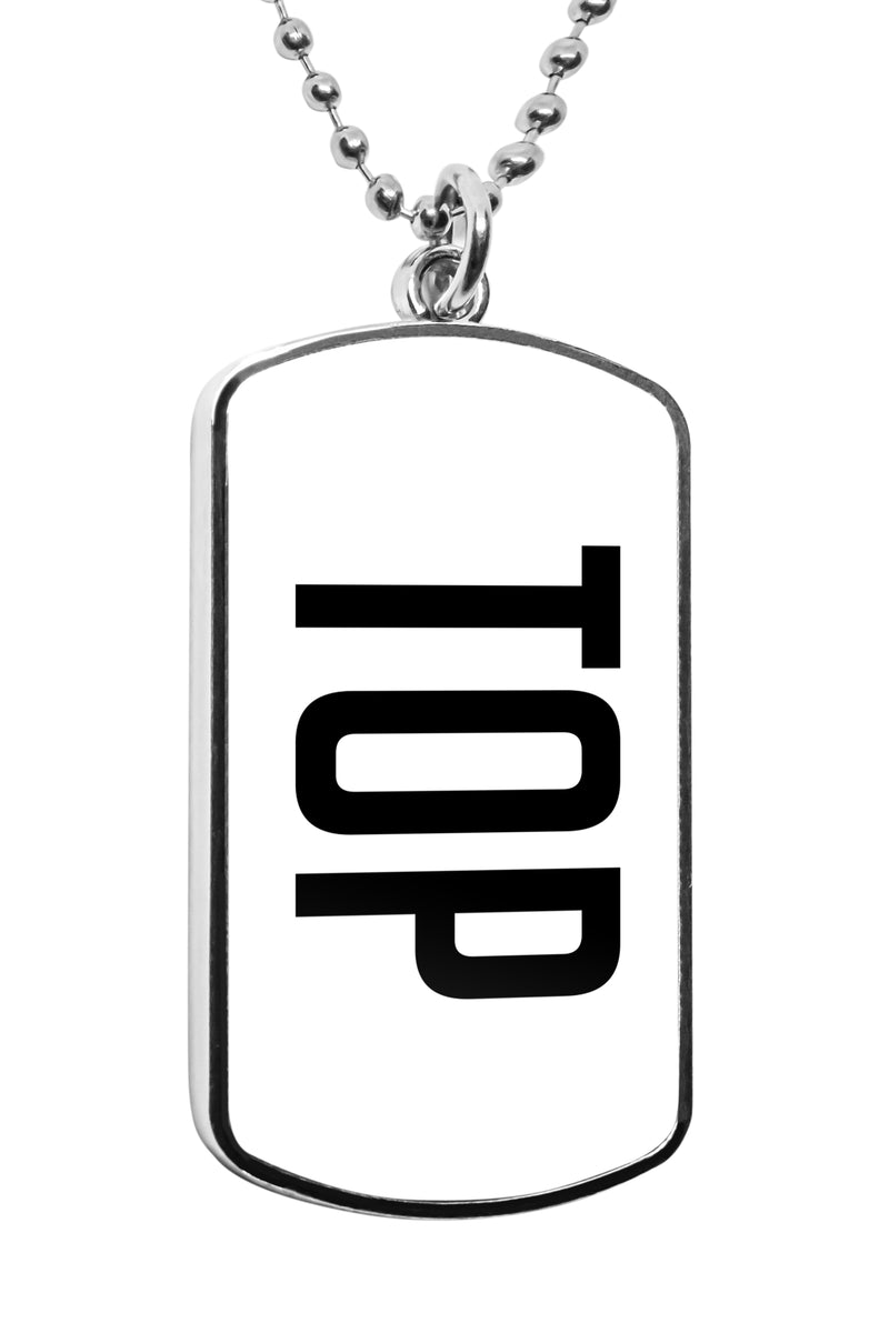 Top Dog Tag Pendant Pride Necklace Funny gay pride gifts dogtag lgbt message pendant gay accessories