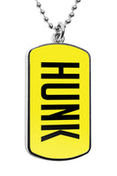 Hunk Dog Tag Necklace