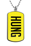 Hung Dog Tag Necklace
