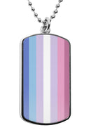 Pride Flags Dog Tag Necklace