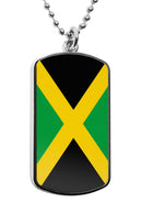 National Flags US Dog Tag Necklace