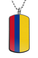 National Flags US Dog Tag Necklace