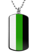 Pride Flag LGBTQA Dog Tag Necklace