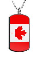 National Flags US Dog Tag Necklace