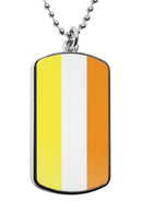 Pride Flag LGBTQA Dog Tag Necklace