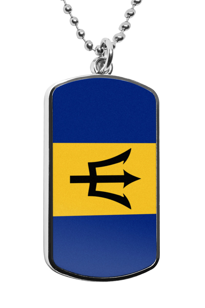 National Flags Dog Tag | USA Dog Tag Argentina Barbados Brazil Canada Colombia Jamaica Mexico Panama Puerto Rico Flag Military Dog Tags Stainless Steel Pendant