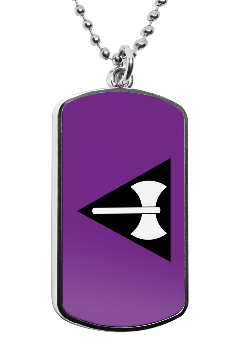 Pride Flags dog tag necklace Agender Aromantic BDSM Pride Bigender Butch Pride Labrys Lesbian Leather Pride Omnisexual Polyamory Polygender Puppy Pride Twink Pride Flags Military Stainless dogtag