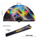 Dreamy Galaxy Bamboo Hand Fan