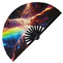 Dreamy Galaxy Bamboo Hand Fan