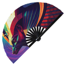 Egyptian Pharaoh Bamboo Hand Fan