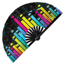 Equalizer Bamboo Hand Fan