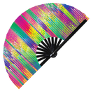 Equalizer Bamboo Hand Fan