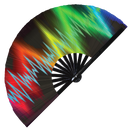 Equalizer Bamboo Hand Fan
