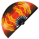 Equalizer Bamboo Hand Fan