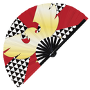 Pride Flag LGBTQA Bamboo Hand Fan