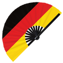 National flags foldable hand fans | UK Austria France Germany Italy Netherlands Portugal Spain Sweden Switzerland Flag Hand Fans