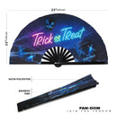 Trick or Treat Bamboo Hand Fan