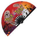 Trick or Treat Bamboo Hand Fan