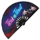 Trick or Treat Bamboo Hand Fan