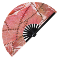 Bloody Halloween Lazy Costumes Brain Blood Sawmill blade hand fan zombie skin foldable fan cob web trippy skulls scary halloween eyes decorations outfit costume Rave party Fans