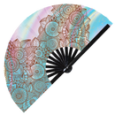 Henna Bamboo Hand Fan
