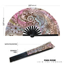 Henna Bamboo Hand Fan