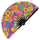 Hippie Bamboo Hand Fan