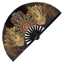 Hamsa Bamboo Hand Fan