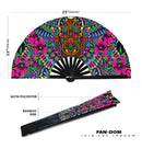 Hamsa Bamboo Hand Fan