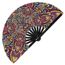 Hamsa Bamboo Hand Fan