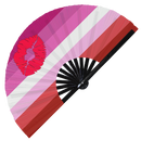 Pride Flag LGBTQA Bamboo Hand Fan