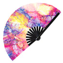 Mandala Bamboo Hand Fan