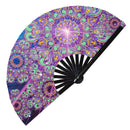 Mandala Bamboo Hand Fan