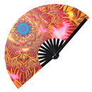 Mandala Bamboo Hand Fan