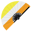 Pride Flag LGBTQA Bamboo Hand Fan