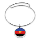 Pride LGBT Flags Cuff Bracelet With Pendant